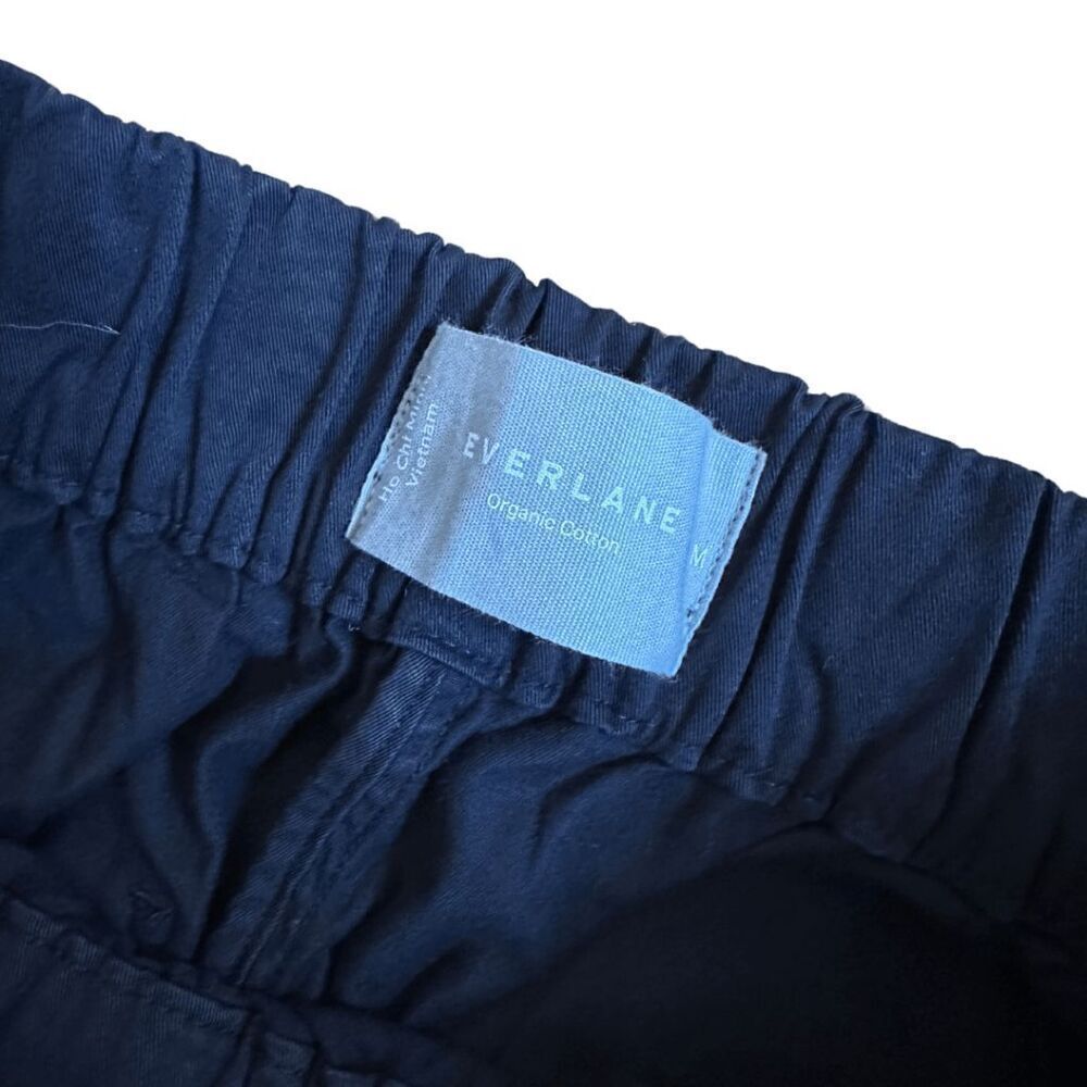 NWOT Everlane Women's Black The Easy Pull On Elastic Waist Pants Medium - Picture 7 of 9